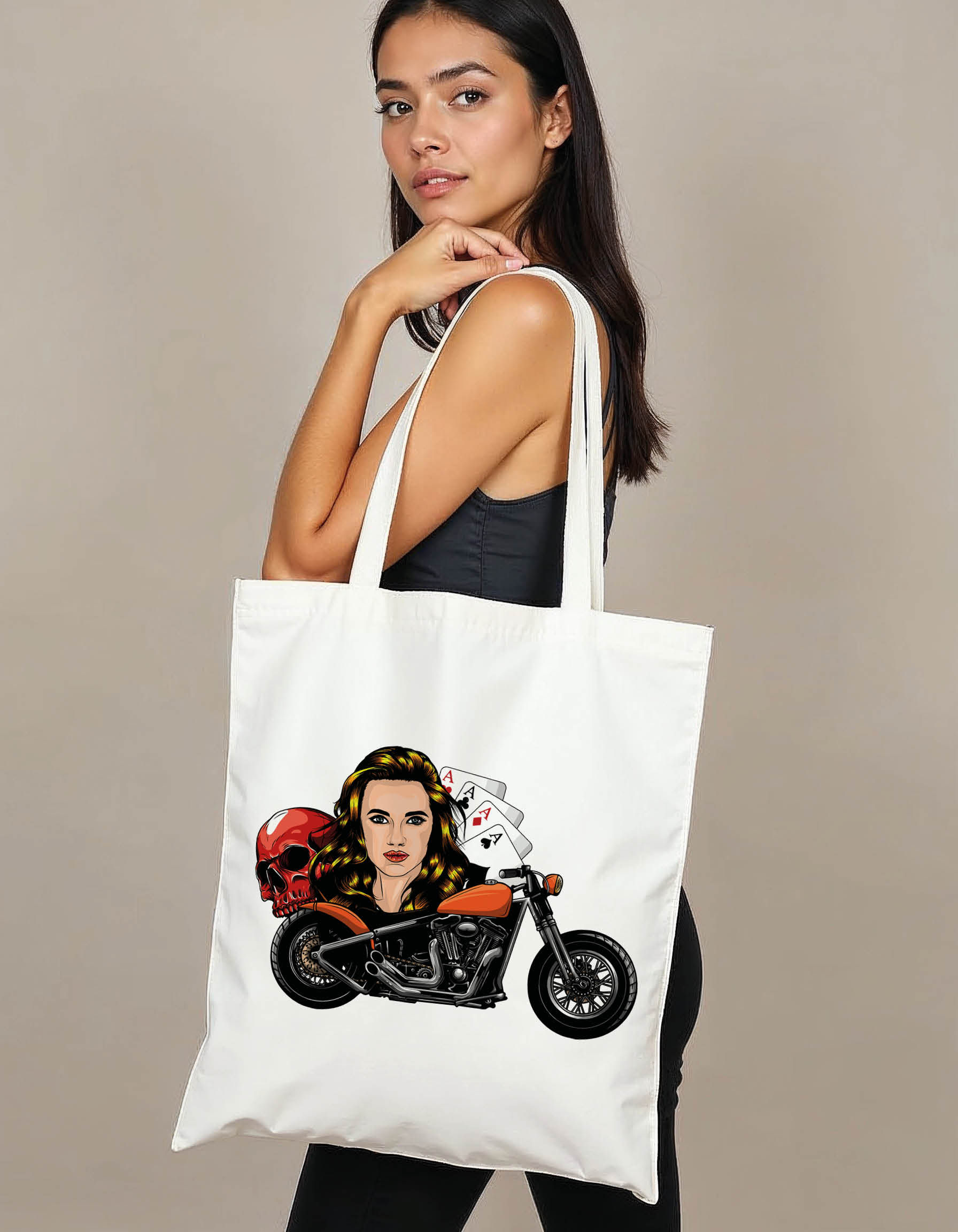 Custom Print Tote Printed Bag – Premium Quality Shopper Eco-Friendly Choice