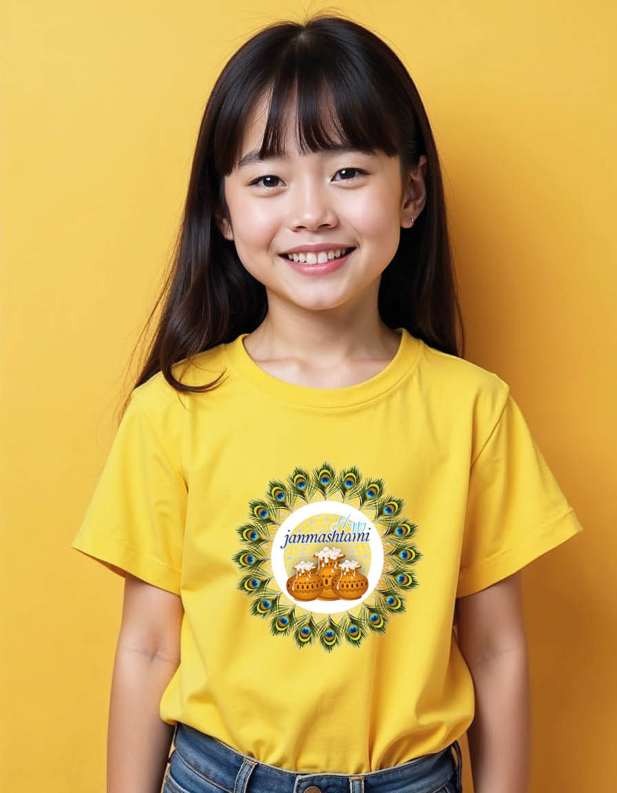 Janmashtami Unisex printed graphic t shirt