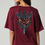 Thumbnail: Sword and Rose Urban Unisex Drop Shoulder Oversized T-Shirt For Men & Women