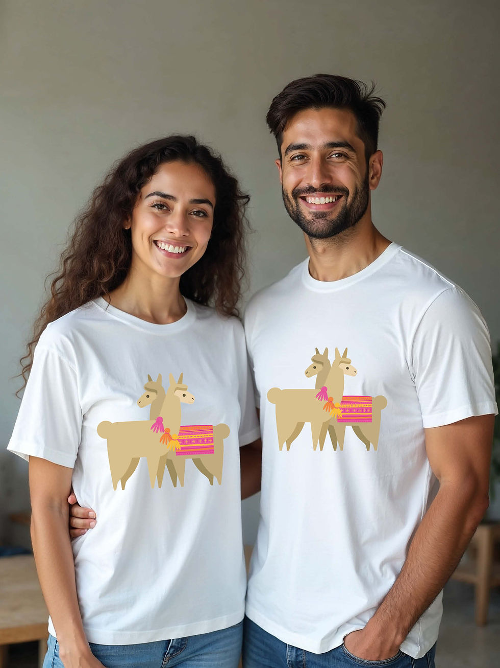 Thumbnail: Cute Animal Couple T-Shirt Lovers Edition – Discount Offer