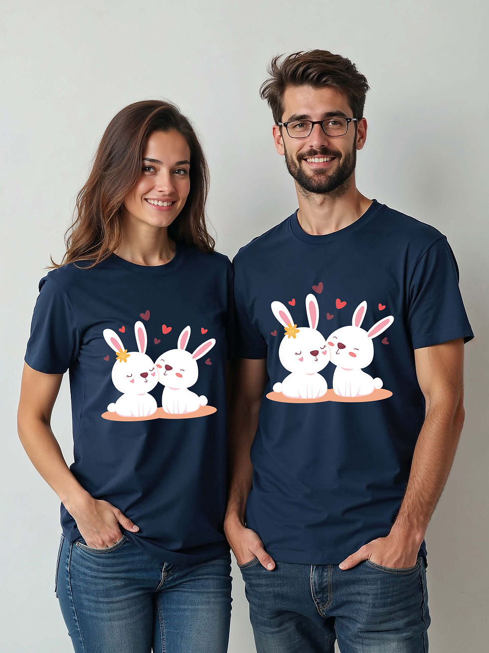 Soulmates Cartoon Couple T-Shirt Lovers Edition – Hot Deal