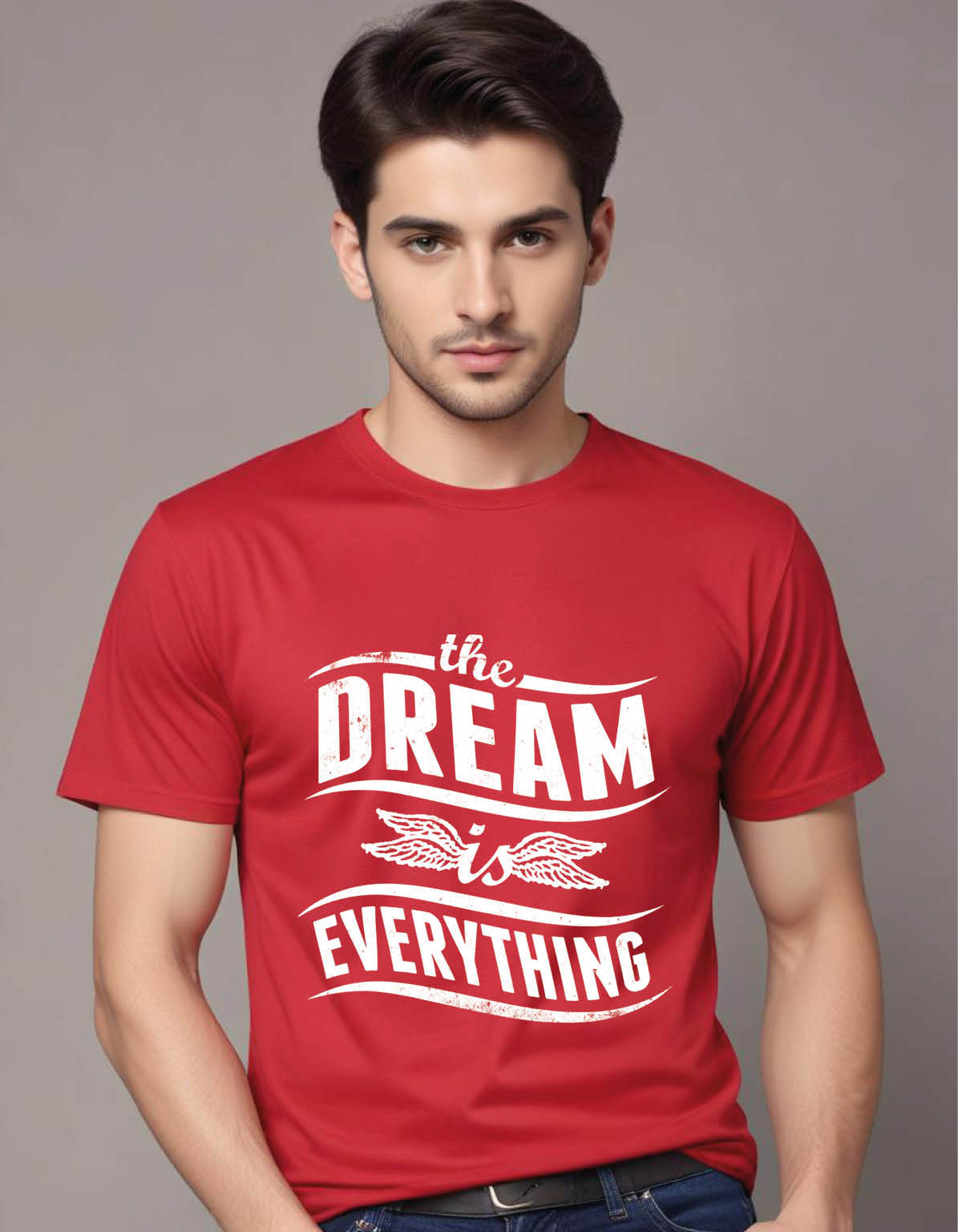 dream is everything mens printed graphic t shirt