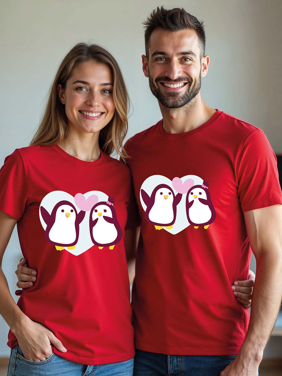 Thumbnail: Eternal Love Animal Couple Matching Tee Lovers Edition – Fast