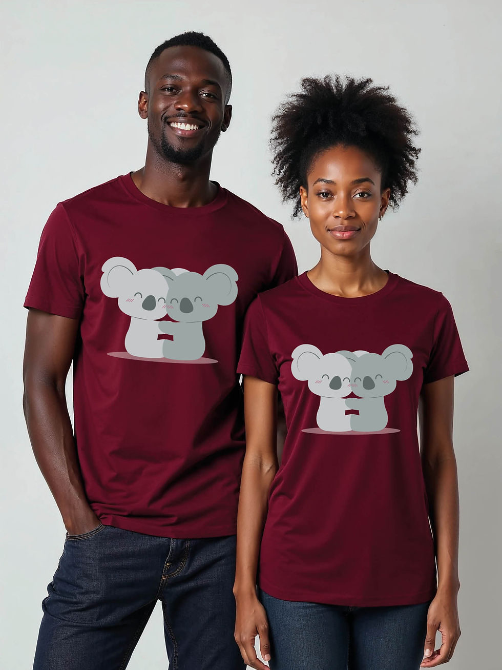 Thumbnail: Soulmates Cartoon Couple Matching Tee Lovers Edition – Best Price