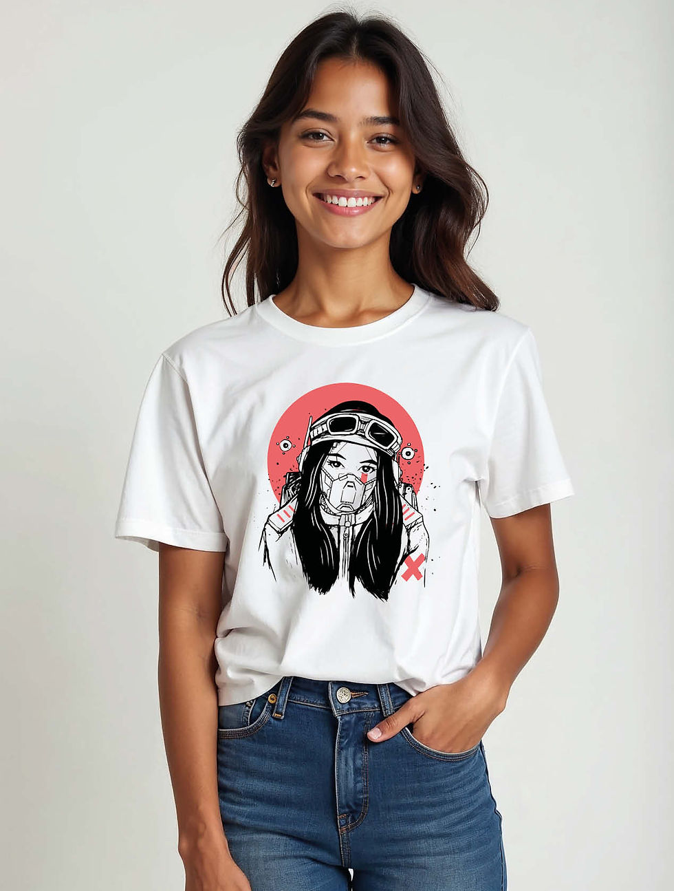 Thumbnail: Wasteland Whisper  Urban Women’s Streetwear T-Shirt – Premium Quality