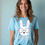 Thumbnail: Be Happy Printed Tee for Boys,Girls,Men&Women