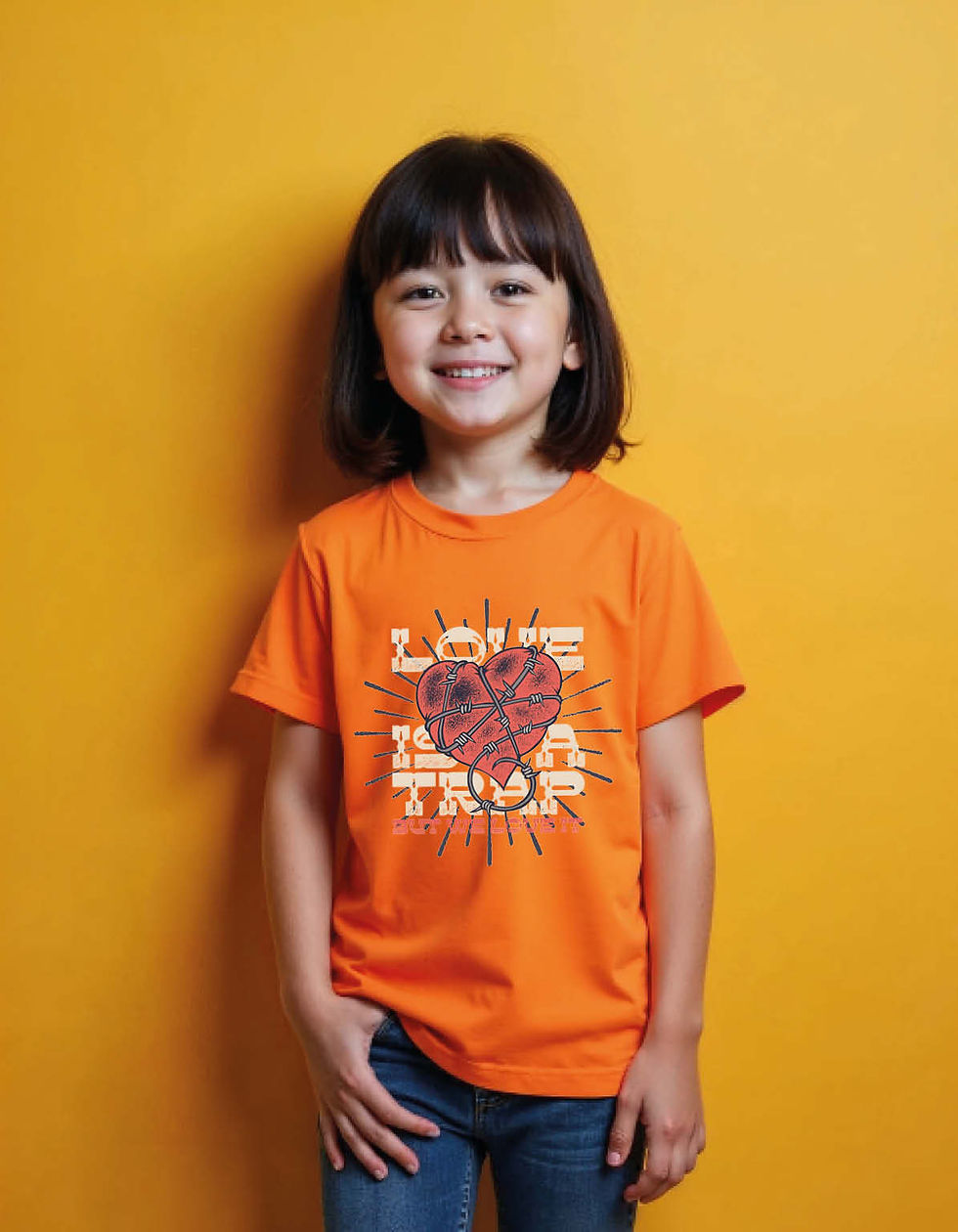 Thumbnail: Love You But Welcome Printed T-Shirt for All age