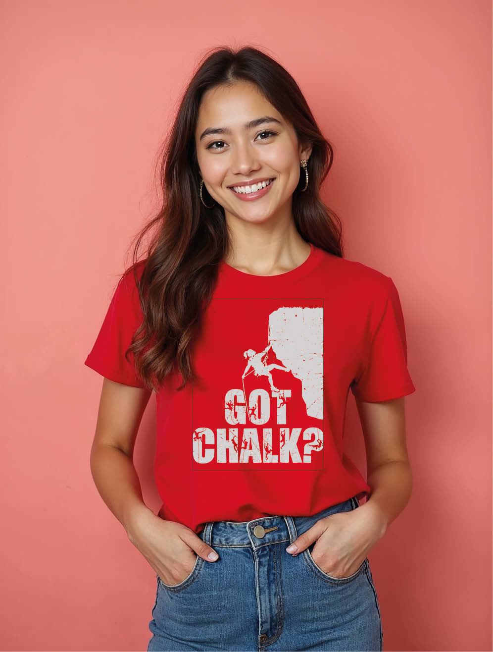 Got chalk Chic Women’s Quote printed T-Shirt – Premium Quality