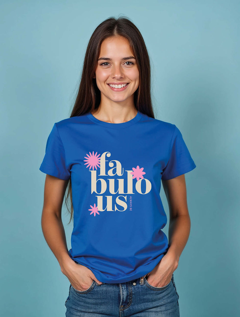 Thumbnail: fabulous always bee Classic Women’s Printed Graphic T-Shirt – Sale