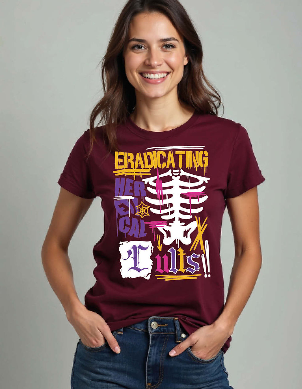 Thumbnail: Eradicating Unisex Printed T-Shirt for All Age
