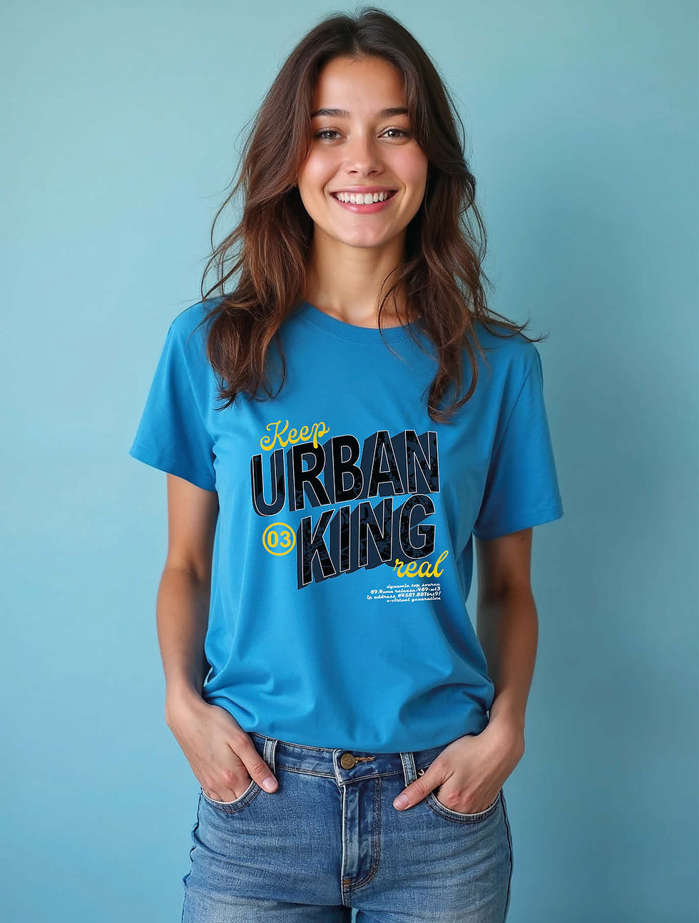 Thumbnail: keep urban king real Cool Women’s Printed T-Shirt – Shop Now