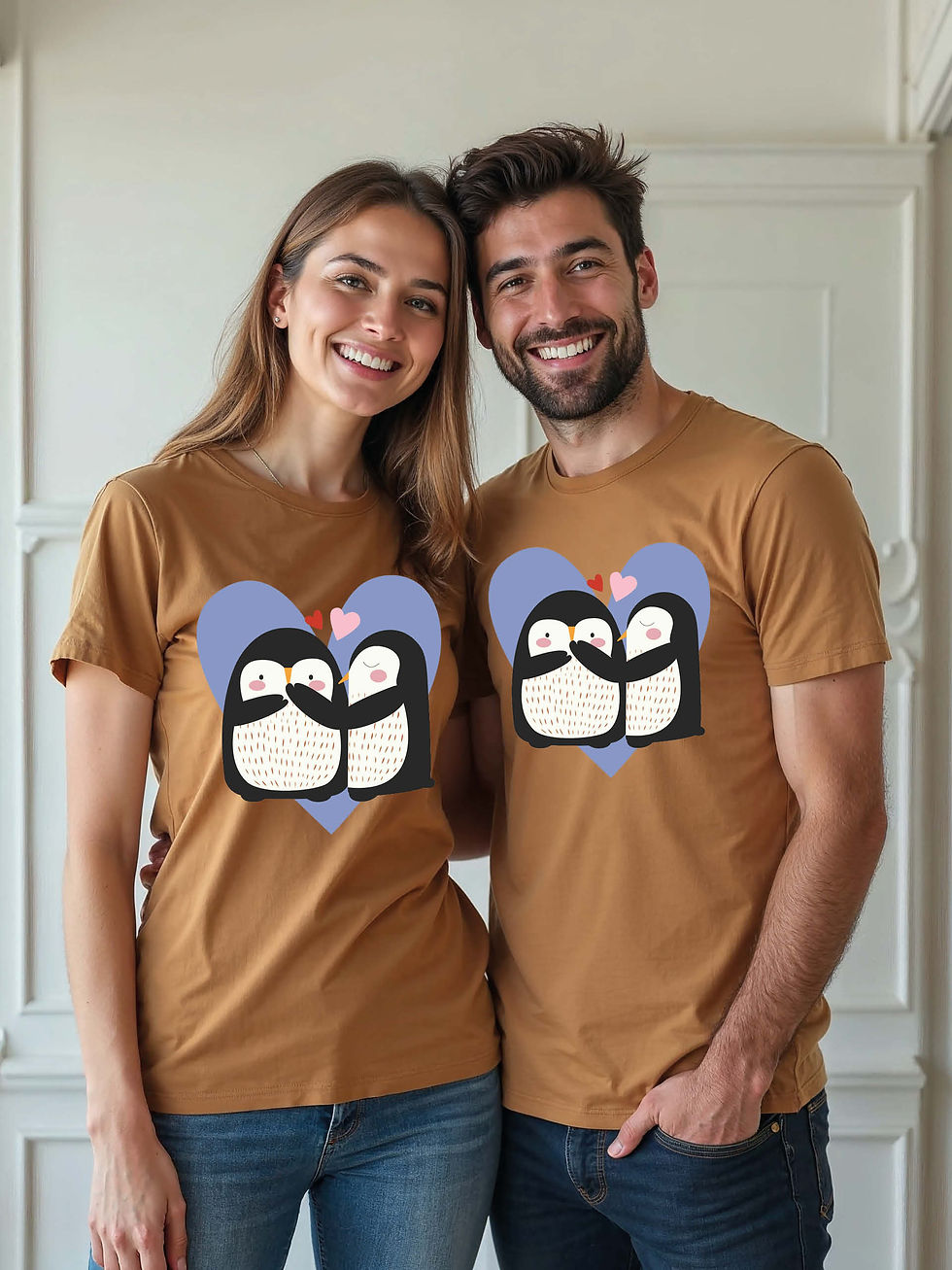 Thumbnail: Soulmates Animal Couple Matching Tee Lovers Edition – Sale