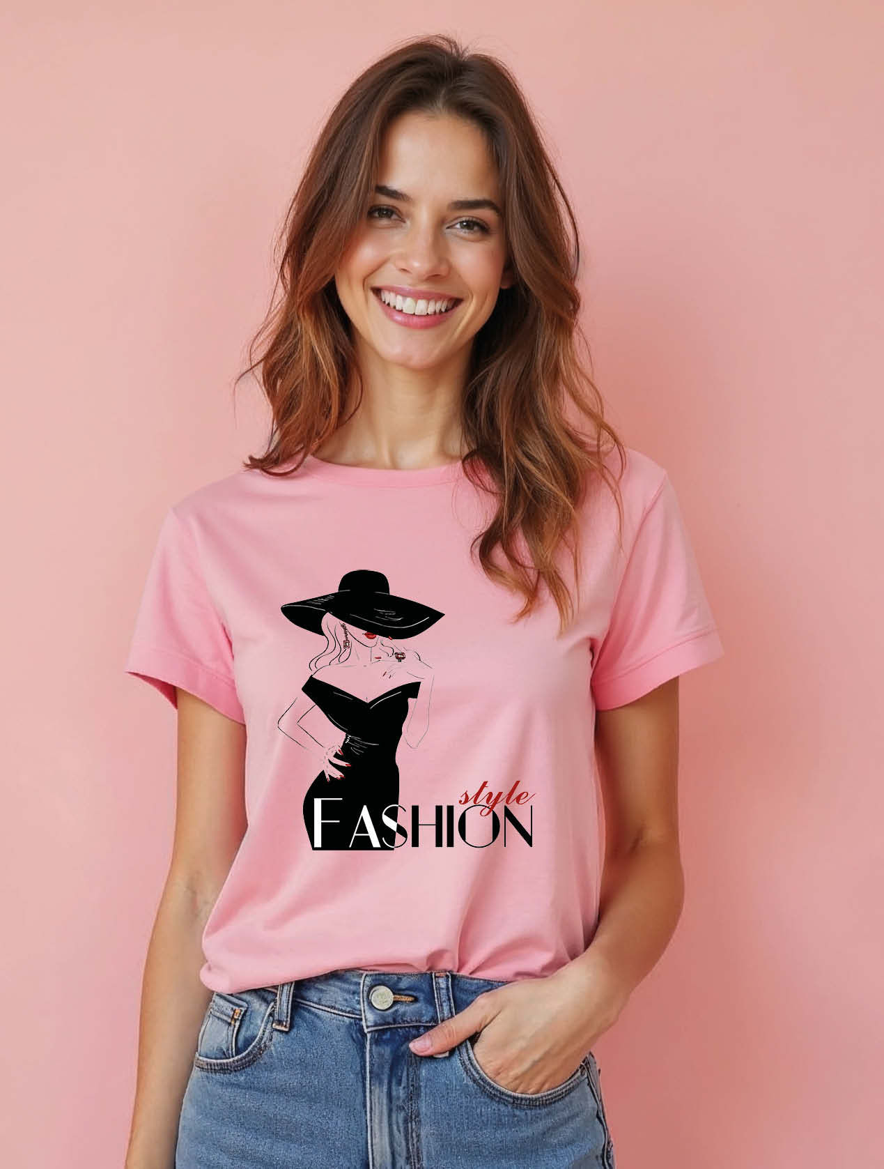 style fashion Classic Women’s Printed Graphic Streetwear T-Shirt – Best Price