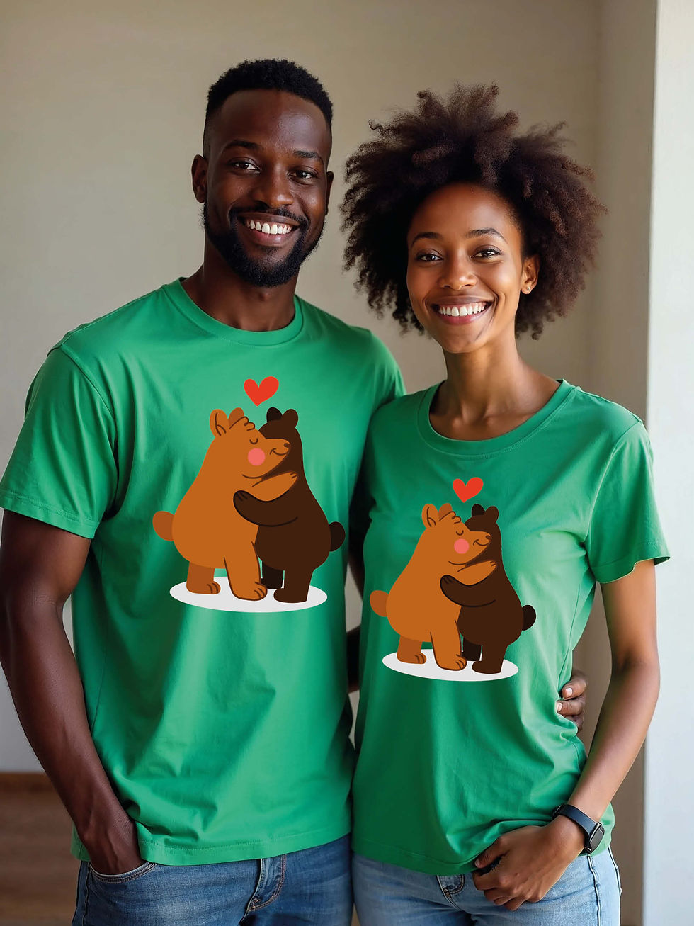 Thumbnail: Anniversary Animal Couple Matching Tee Lovers Edition – Best