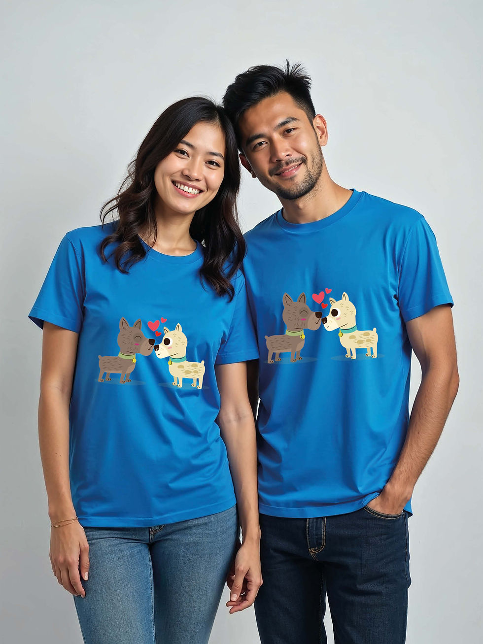 Thumbnail: Anniversary Cartoon Couple T-Shirt Lovers Edition – Hot Deal
