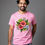 Thumbnail: flower watercolor painting mens printed graphic t shirt