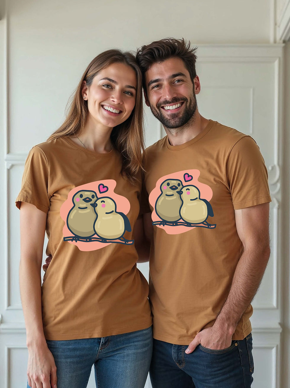 Thumbnail: Soulmates Animal Couple Matching Tee Lovers Edition – Limited