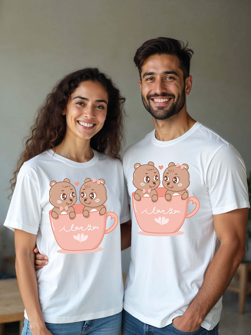 Matching Outfit Cartoon Couple T-Shirt Lovers Edition – Hot Deal