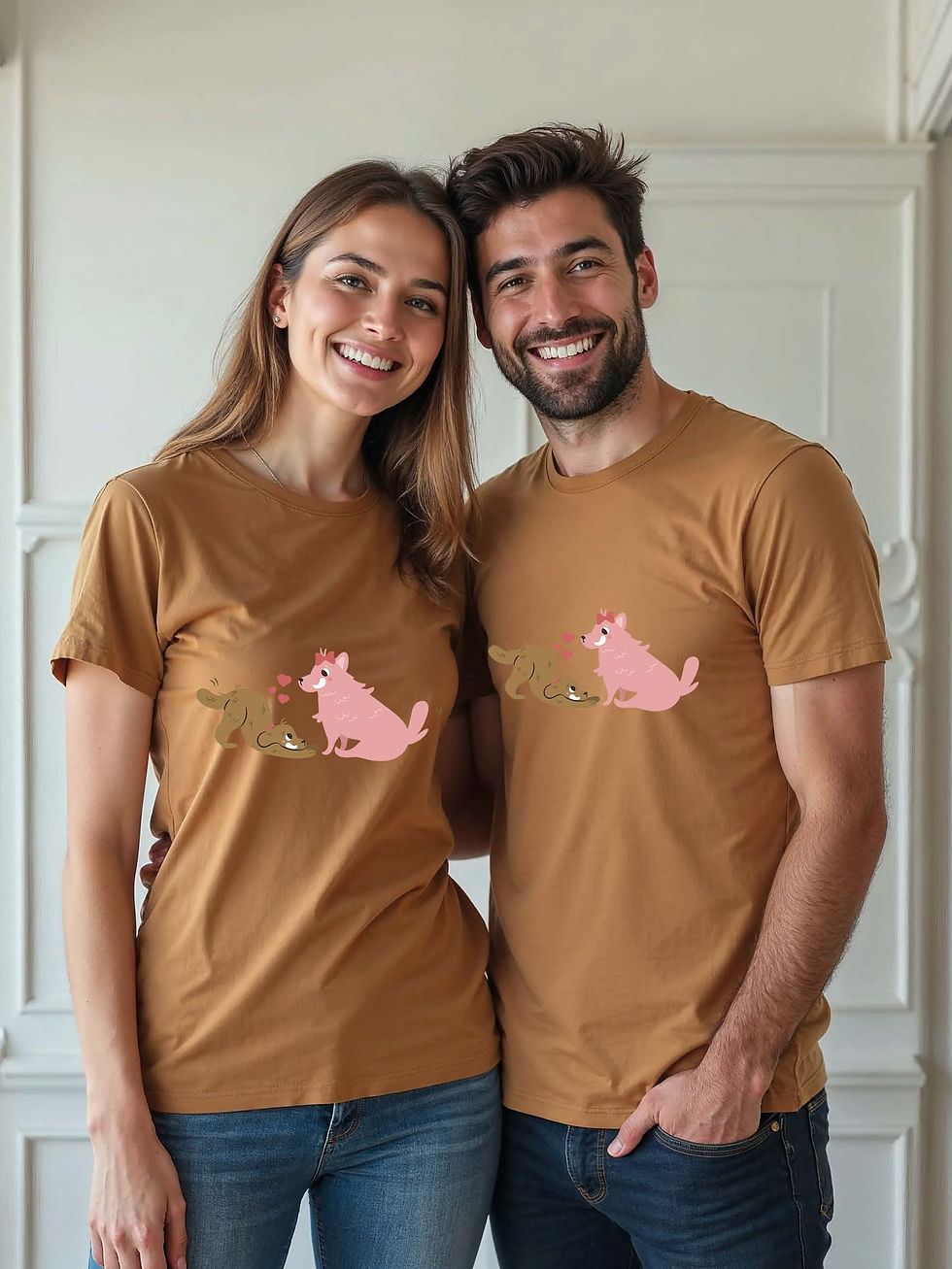 Thumbnail: Couple Goals Animal Couple T-Shirt Lovers Edition – Low Price