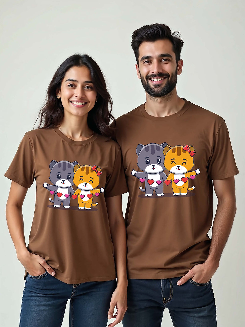 Thumbnail: Couple Goals Cartoon Couple T-Shirt Lovers Edition – Hot Deal