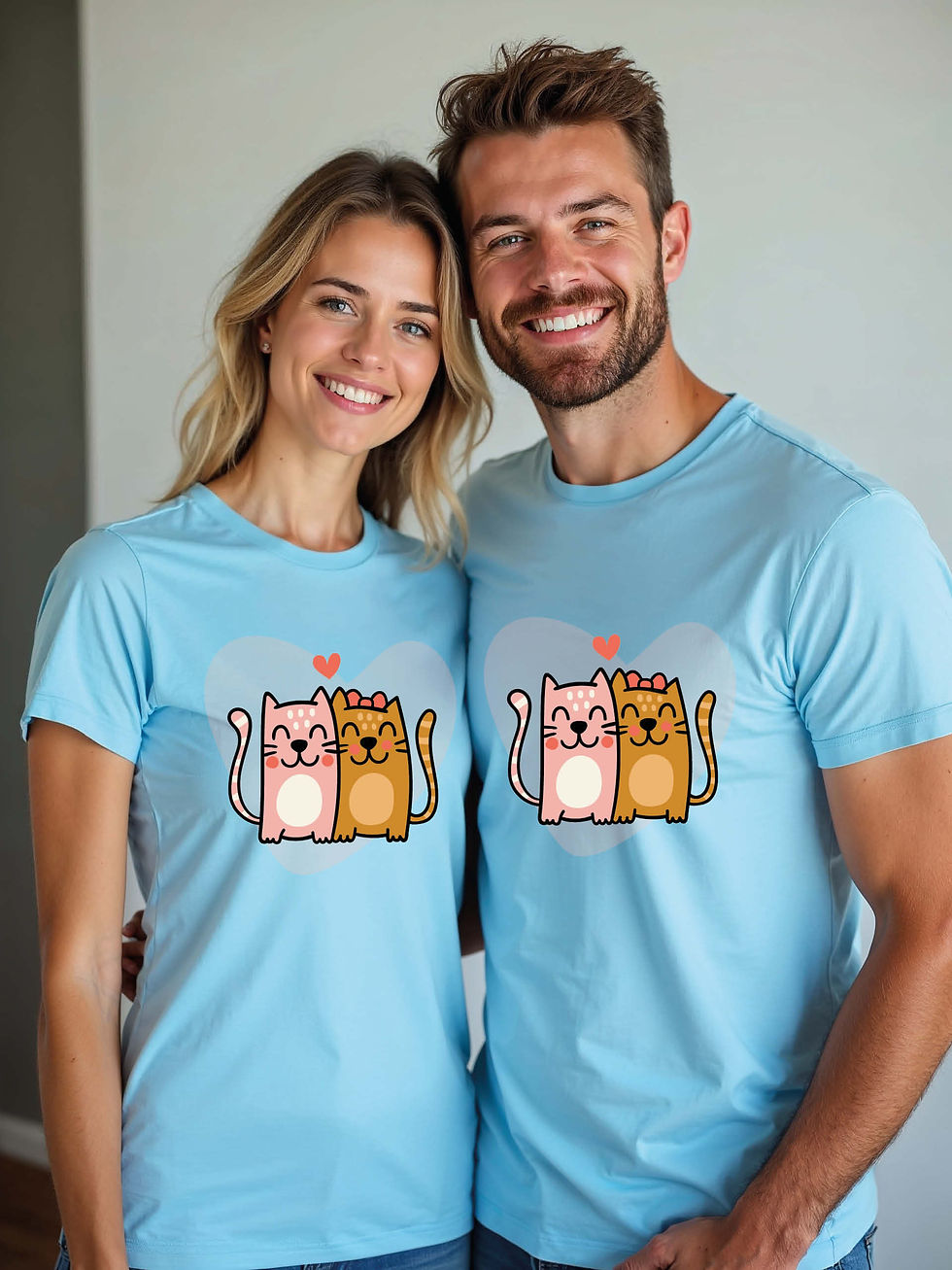 Thumbnail: Valentine’s Animal Couple Matching Tee Lovers Edition – Shop