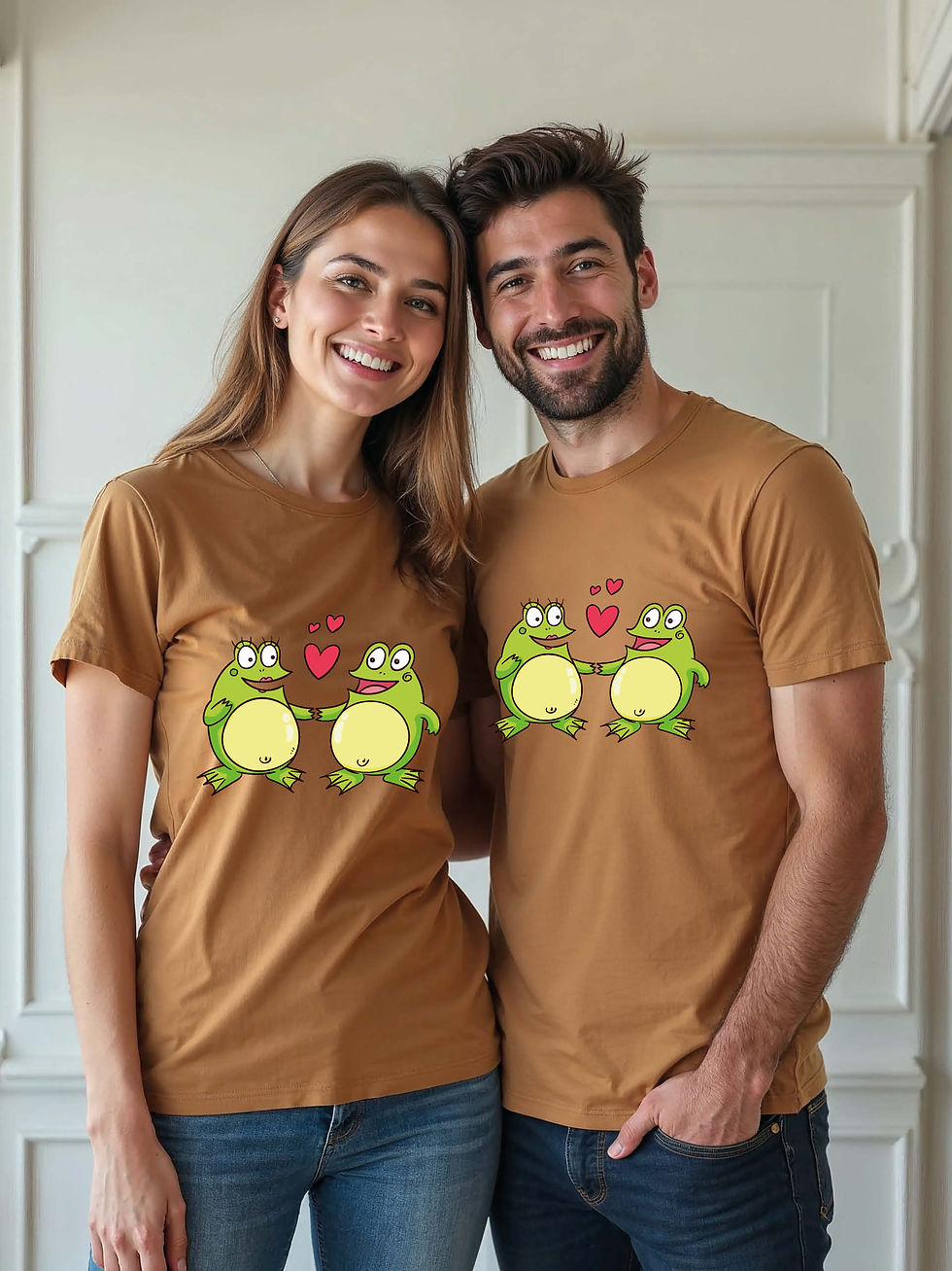 Thumbnail: Valentine’s Animal Couple Matching Tee Lovers Edition – Limited