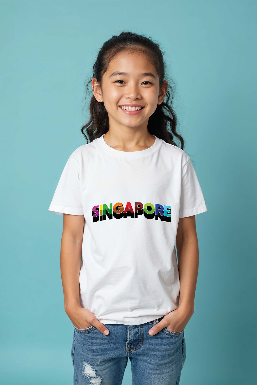 Thumbnail: singapore Stylish Stylish Kids Graphic T-Shirt – Adventure Print Design