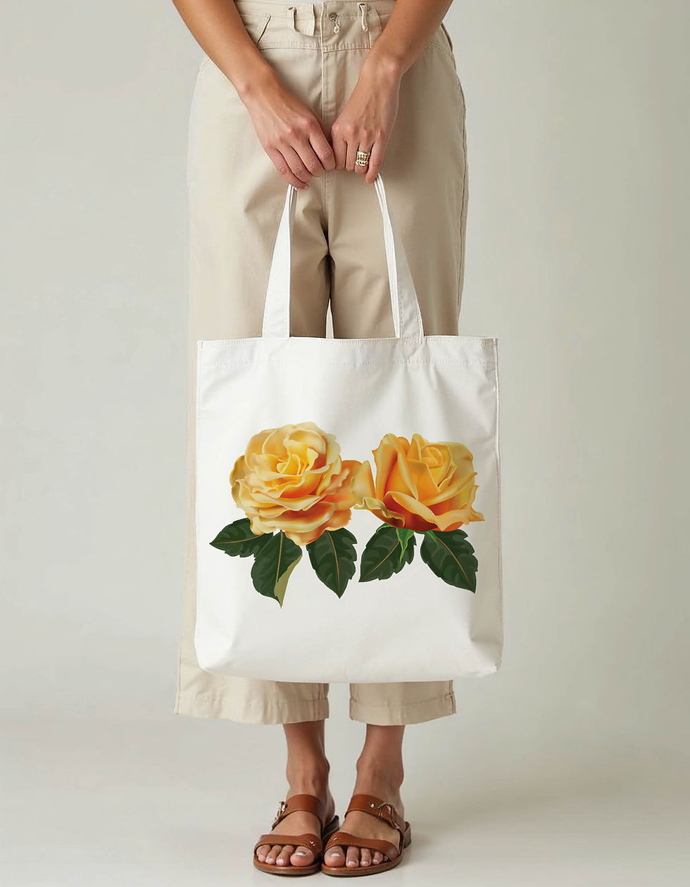 Retro Tote Printed Bag – Stylish Grocery & Shopping Bag Buy Now