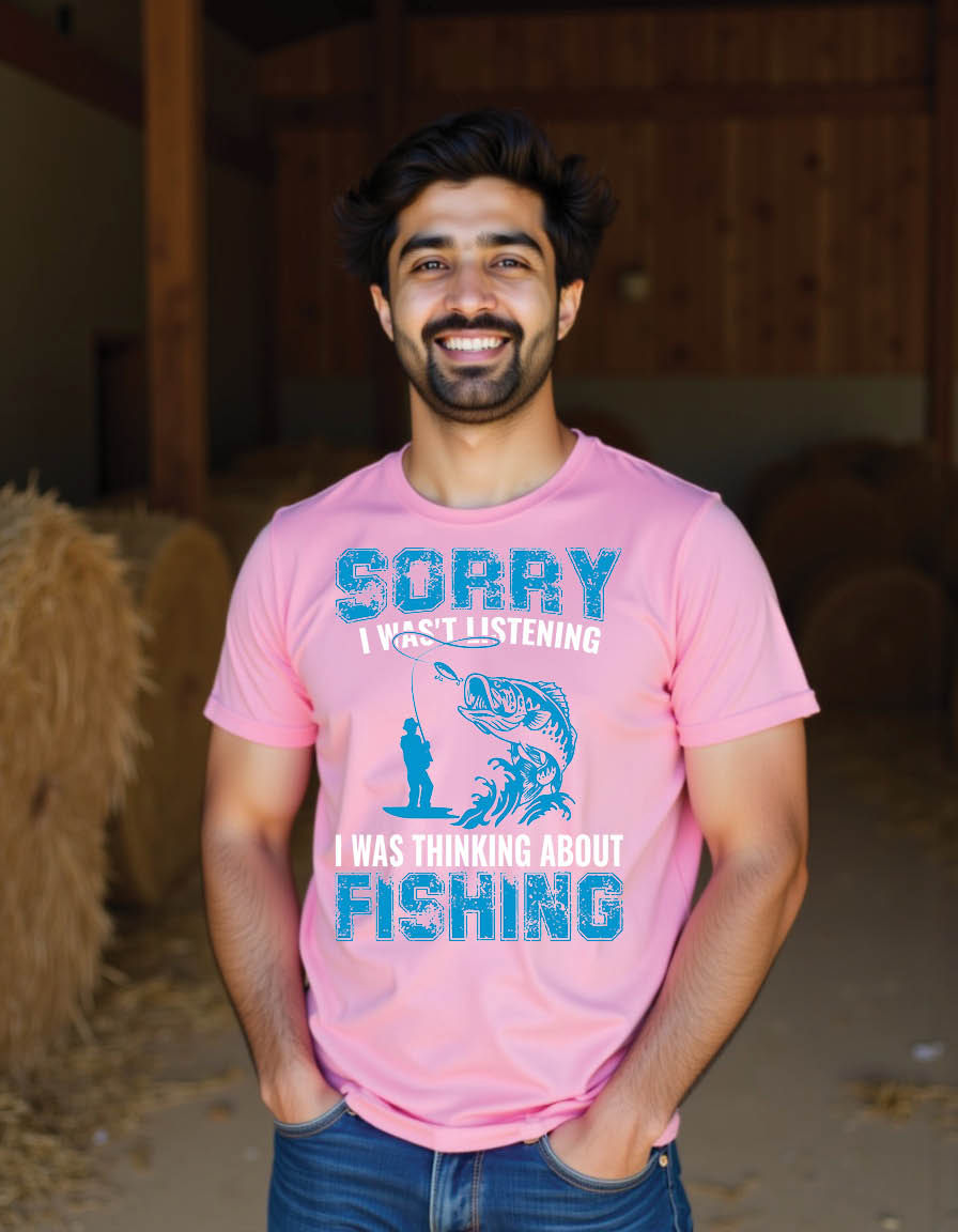 Thumbnail: sorry i wasnt listening i was thinking about mens printed graphic t shirt
