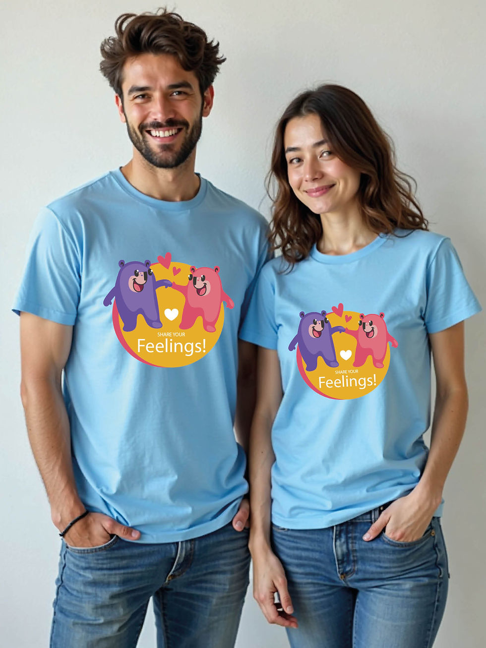 Thumbnail: Eternal Love Cartoon Couple Matching Tee Lovers Edition – Best Price