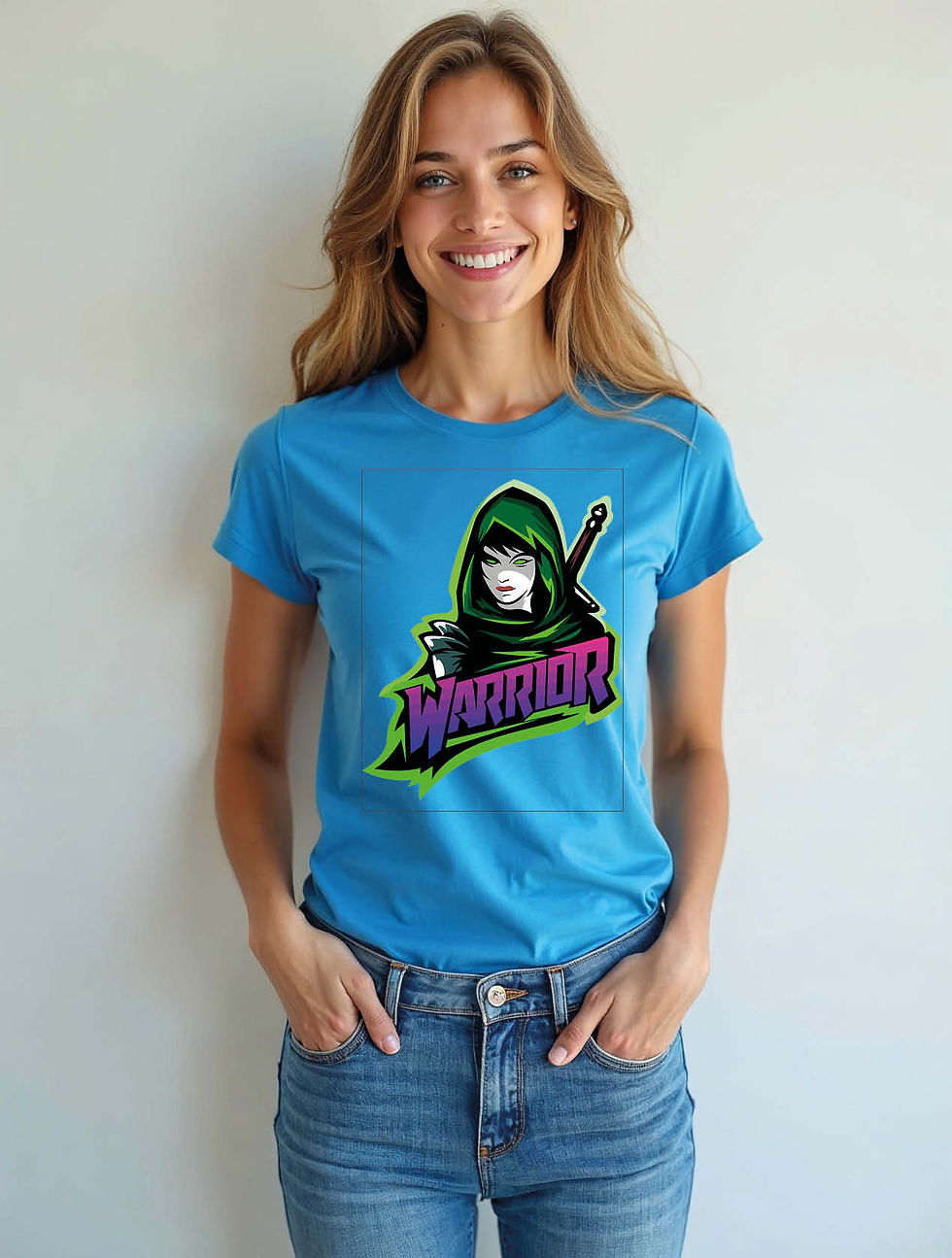 Thumbnail: Gamer/E-Sports Warrior Classic Women’s Printed T-Shirt – Limited Stock