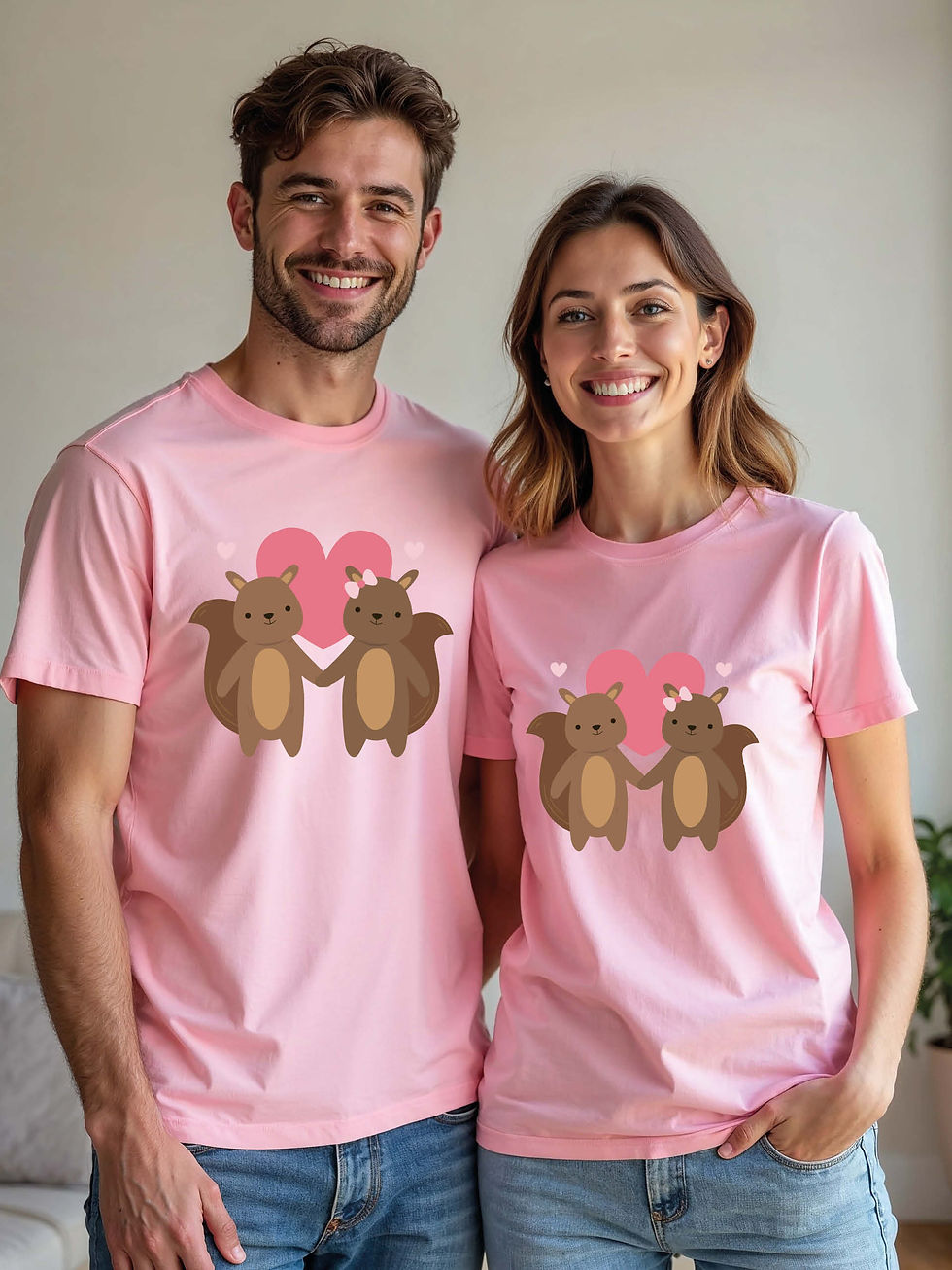 Thumbnail: Anniversary Animal Couple Matching Tee Lovers Edition – Limited