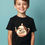 Thumbnail: One-Eyed Monster Teapot Kids Soft Kids Printed T-Shirt – Space Print Design