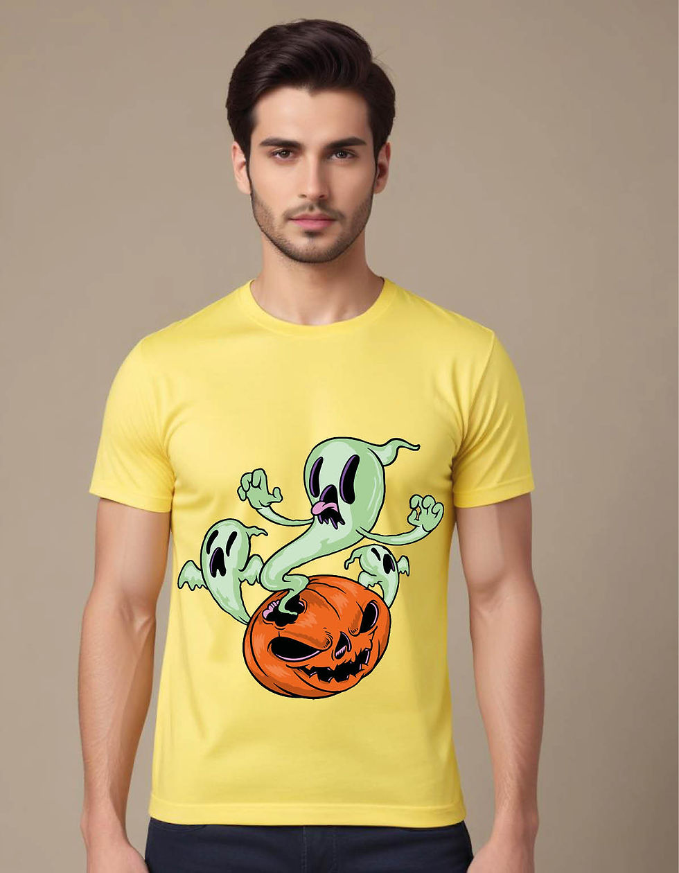 Thumbnail: ghost pump mens printed graphic t shirt