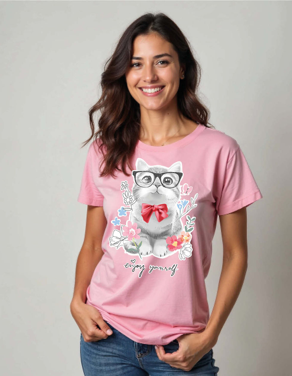 Enloy Your Self Printed T-Shirt for All age