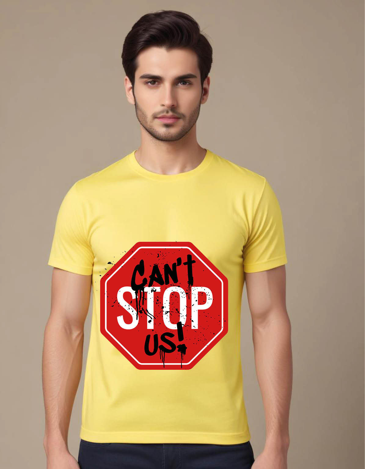 cant stop us mens printed graphic t shirt