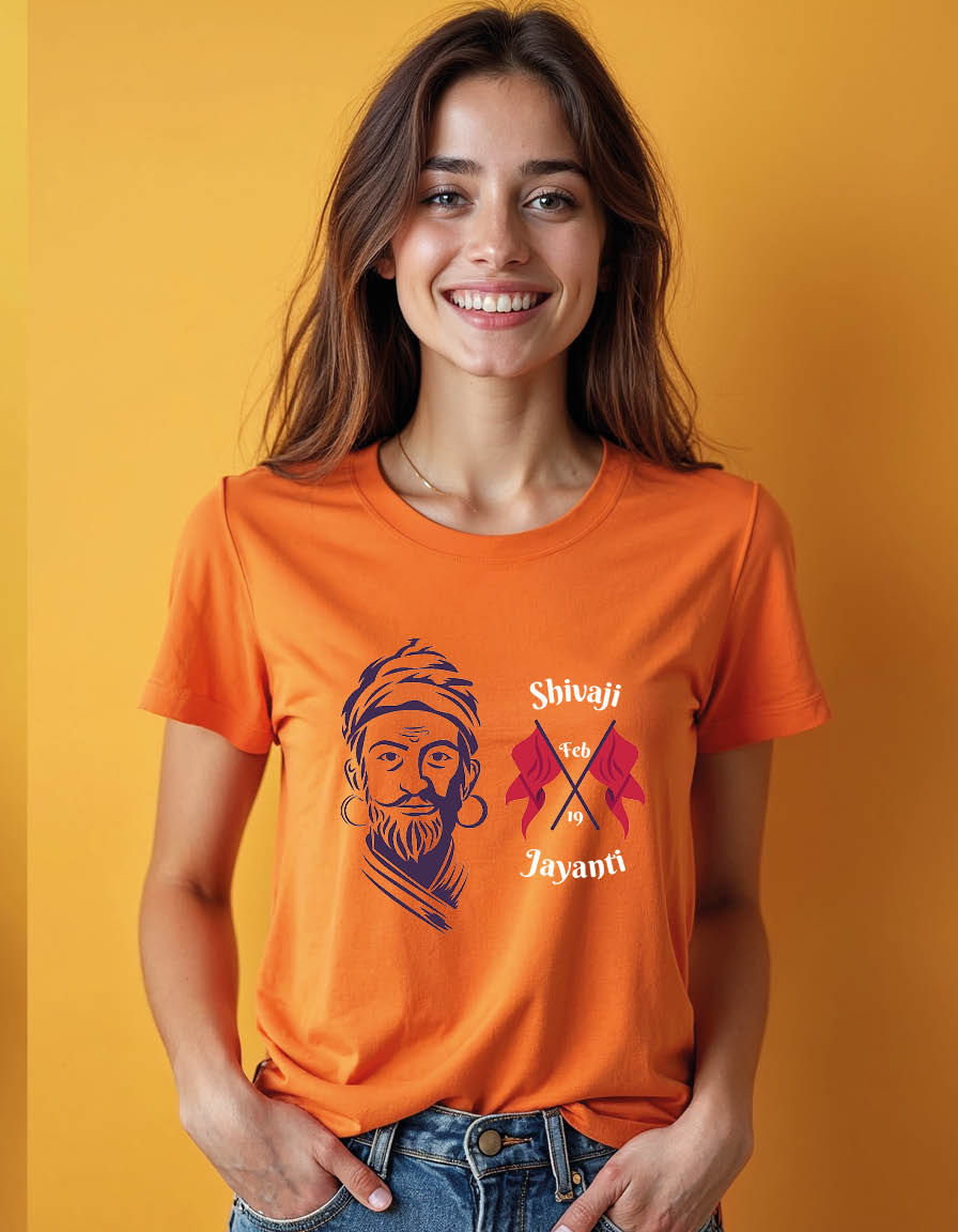 Shivaji jayanthi Unisex printed graphic t shirt