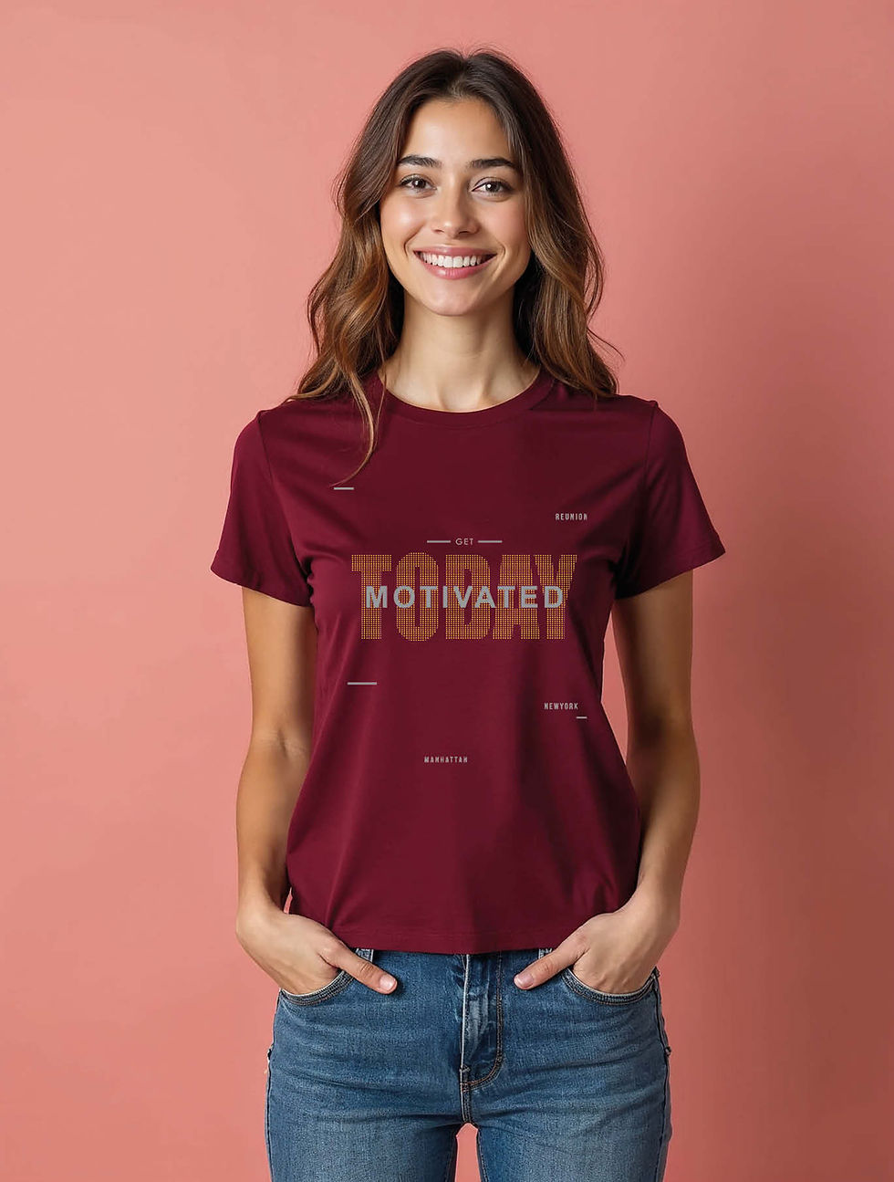 Thumbnail: Get today motivated Chic Women’s Graphic T-Shirt – Shop Now