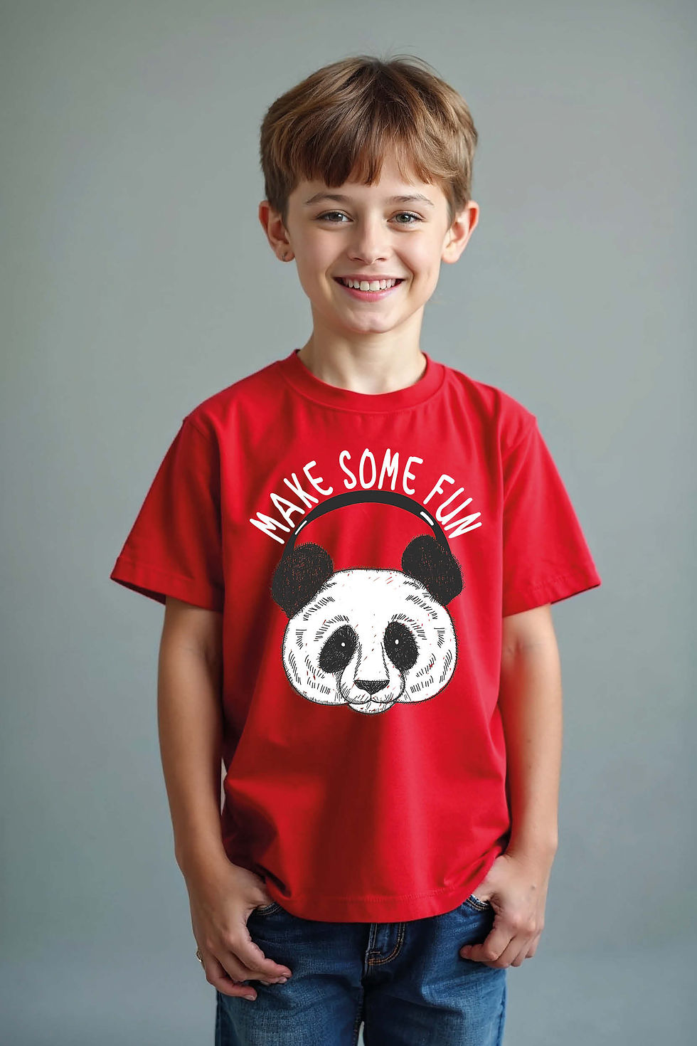 Thumbnail: Have Some Fun Cartoon Toy Trendy Trendy Printed Tee for Kids – Typography Print
