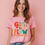 Thumbnail: Go with the flow Stylish Women’s Printed T-Shirt – Sale