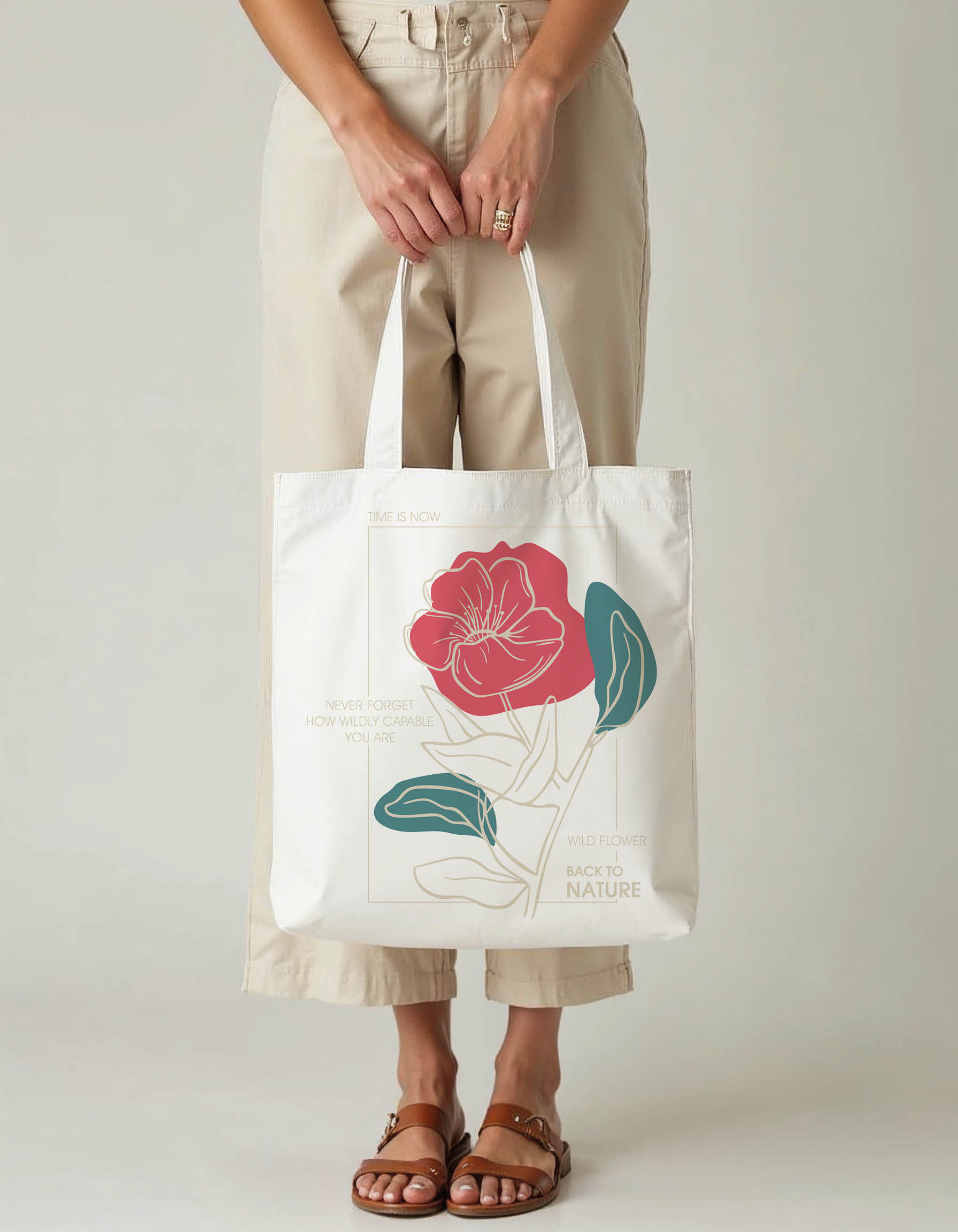 Love Tote Printed Bag – Perfect Gift Idea Eco-Friendly Choice