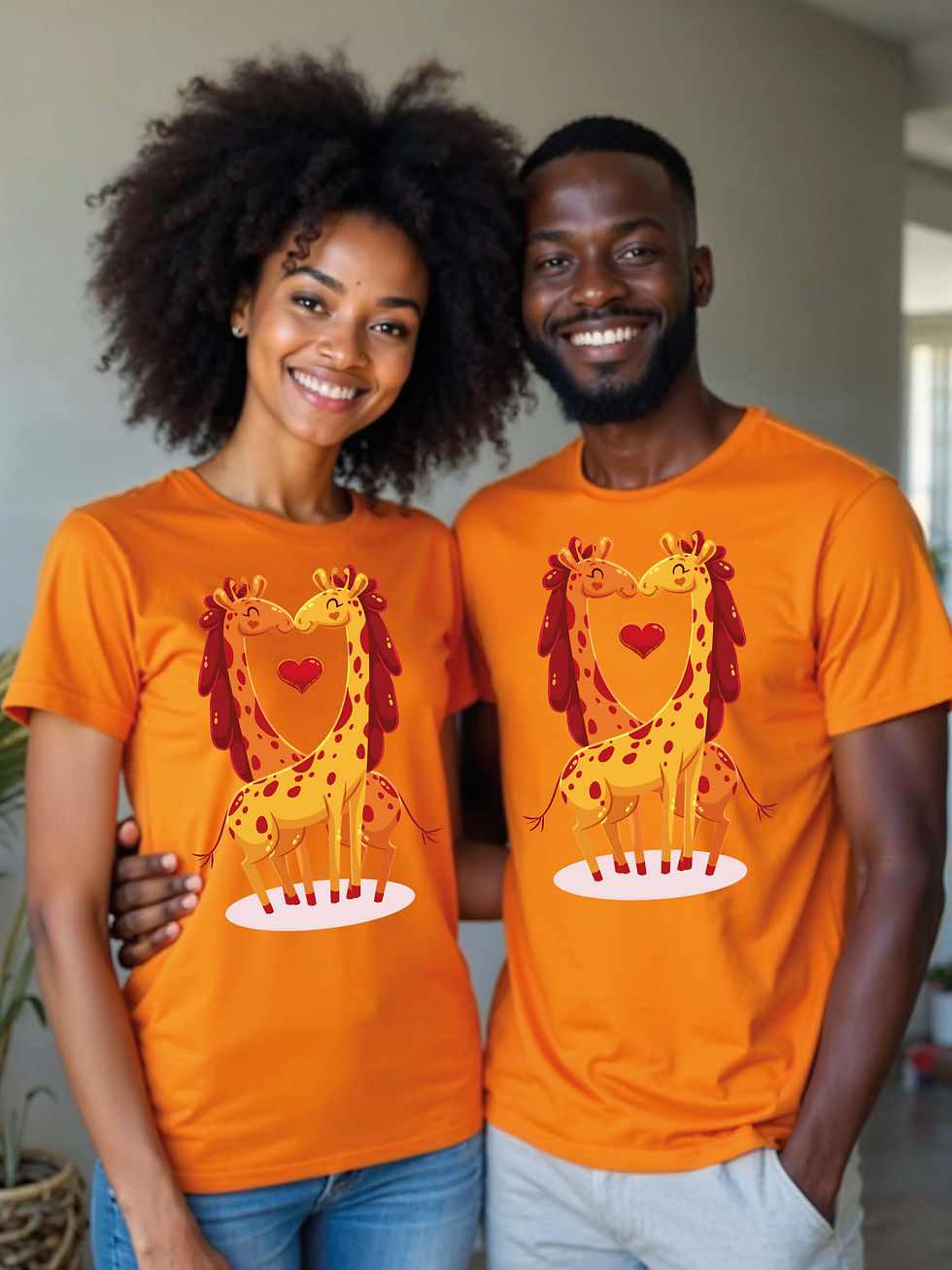 Thumbnail: Couple Goals Animal Couple T-Shirt Lovers Edition – Buy Now