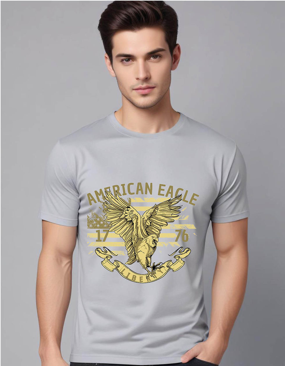 Thumbnail: american eagle 2 mens printed graphic t shirt