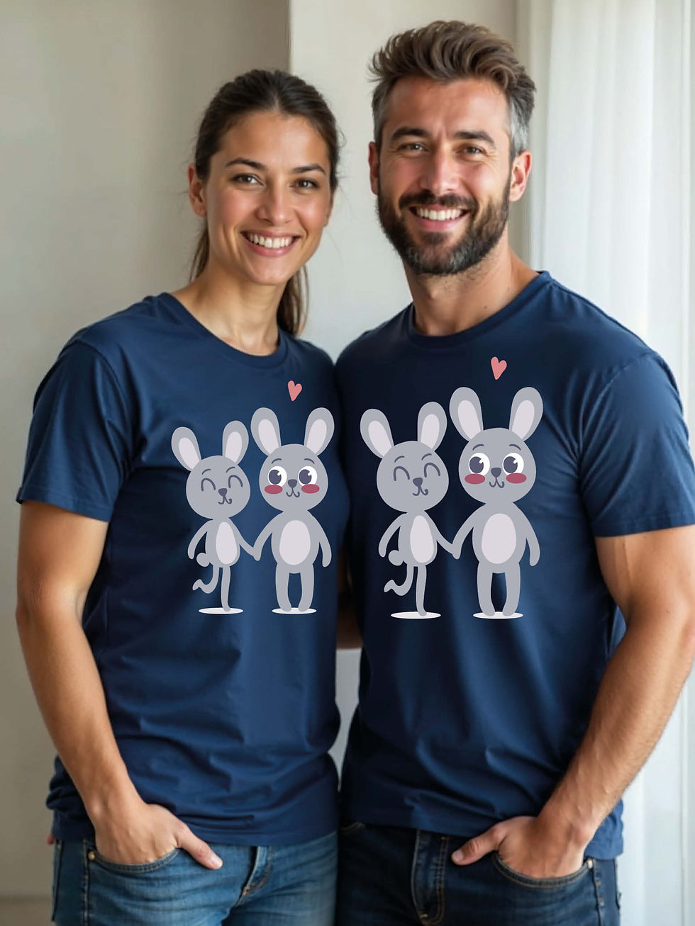 Thumbnail: Anniversary Animal Couple Matching Tee Lovers Edition – Best