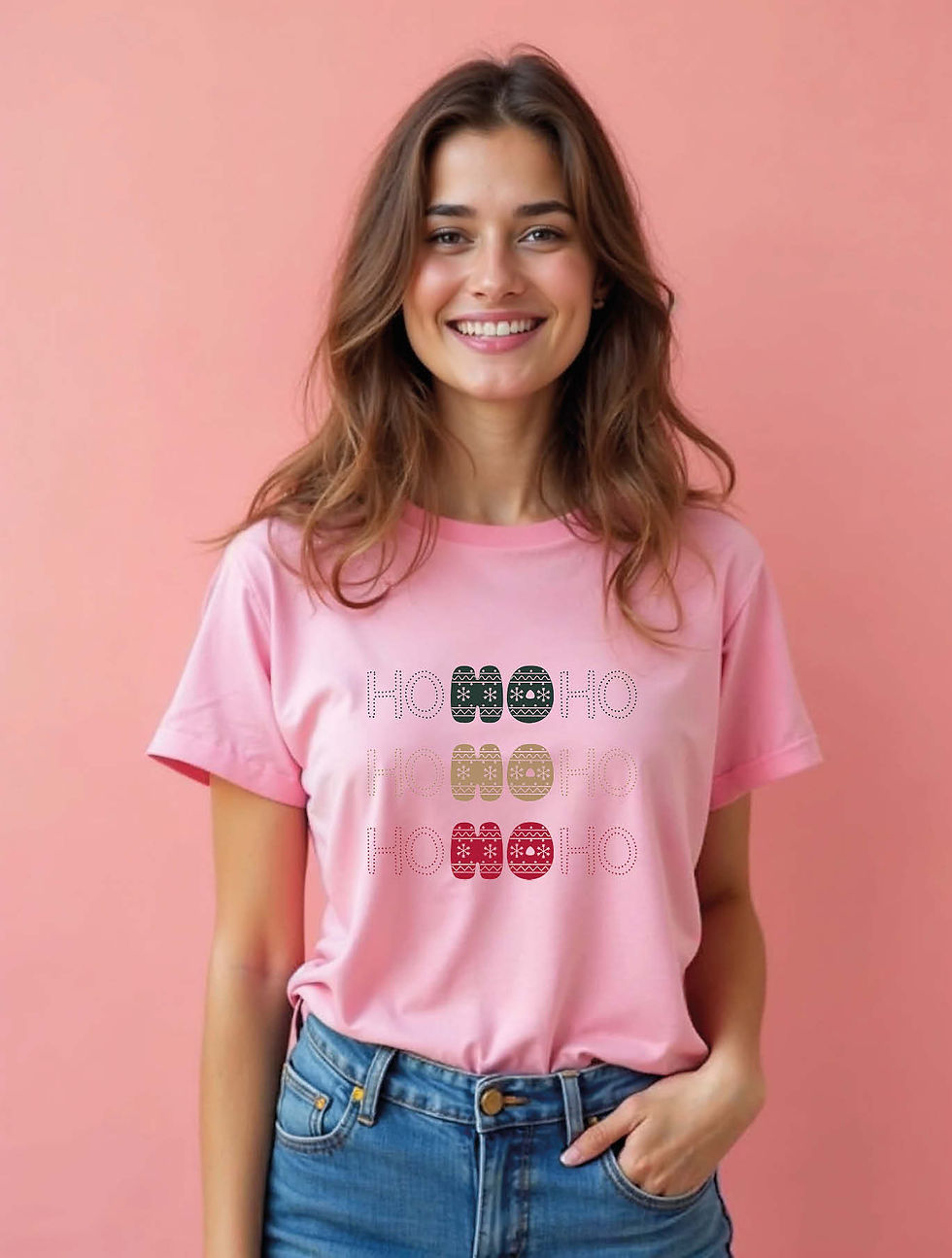 Thumbnail: ho ho ho  Chic Women’s Printed graphic T-Shirt best price