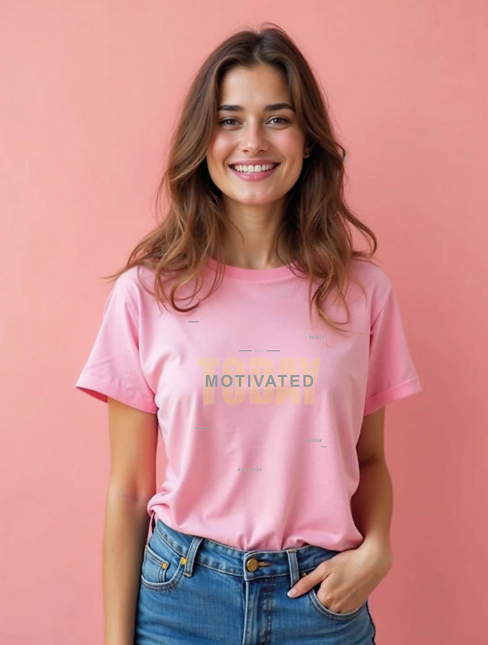 Thumbnail: Get today motivated Chic Women’s Graphic T-Shirt – Shop Now