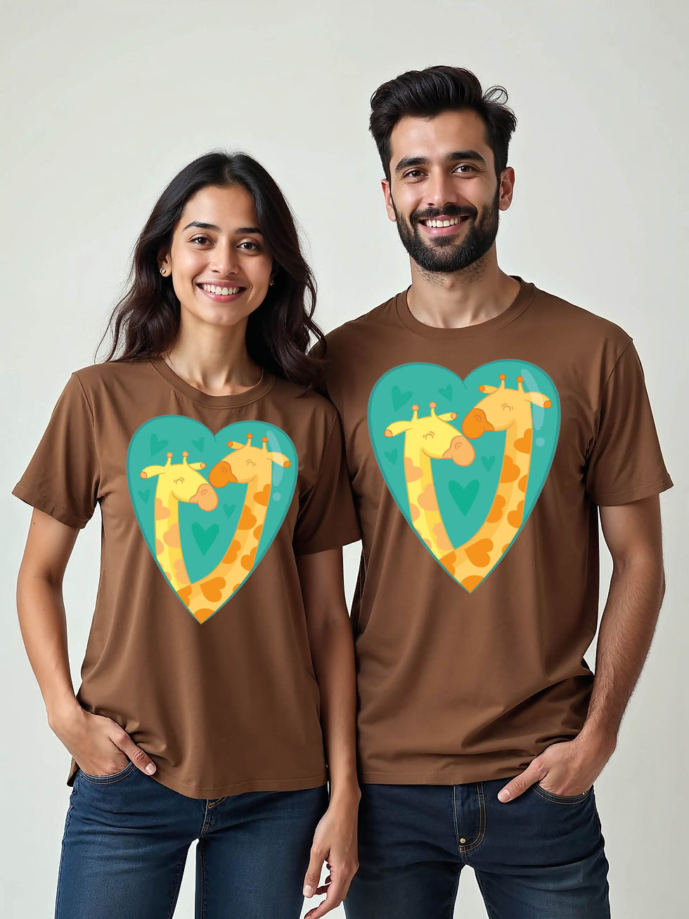 Romantic Cartoon Couple T-Shirt Lovers Edition – Hot Deal
