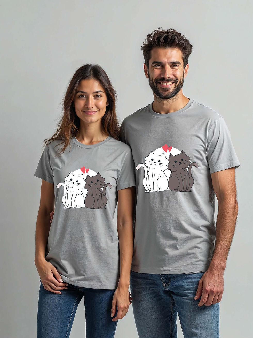 Thumbnail: Eternal Love Cartoon Couple T-Shirt Lovers Edition – Buy Now