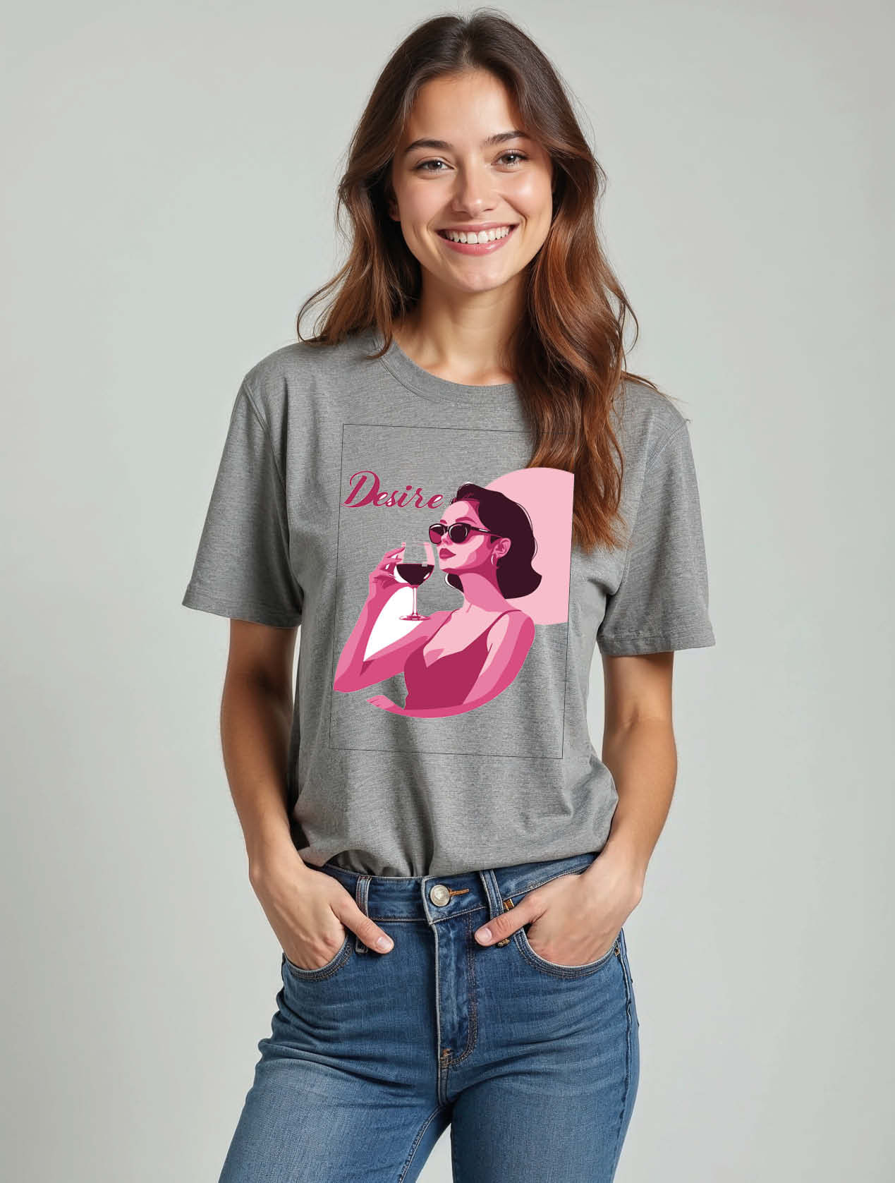 desire rban Women’s Printed Graphic Streetwear T-Shirt – Low Price Offer