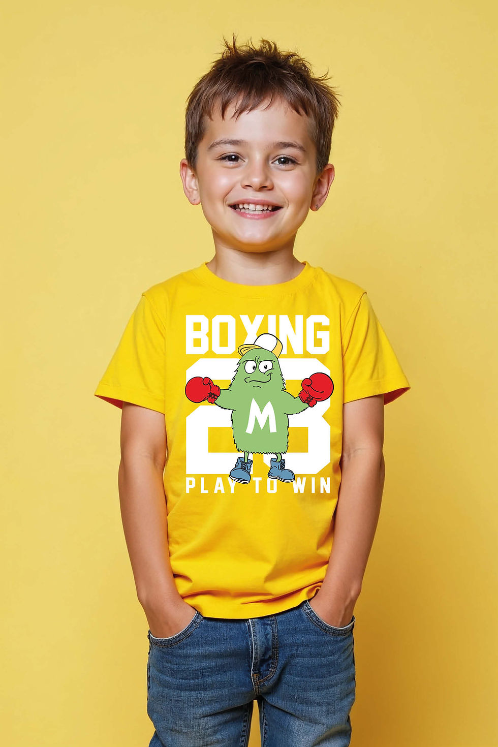 Everyday Cool Cartoon Kids T-Shirt – Character Print Design for Boys & Girls | Low Price Offer